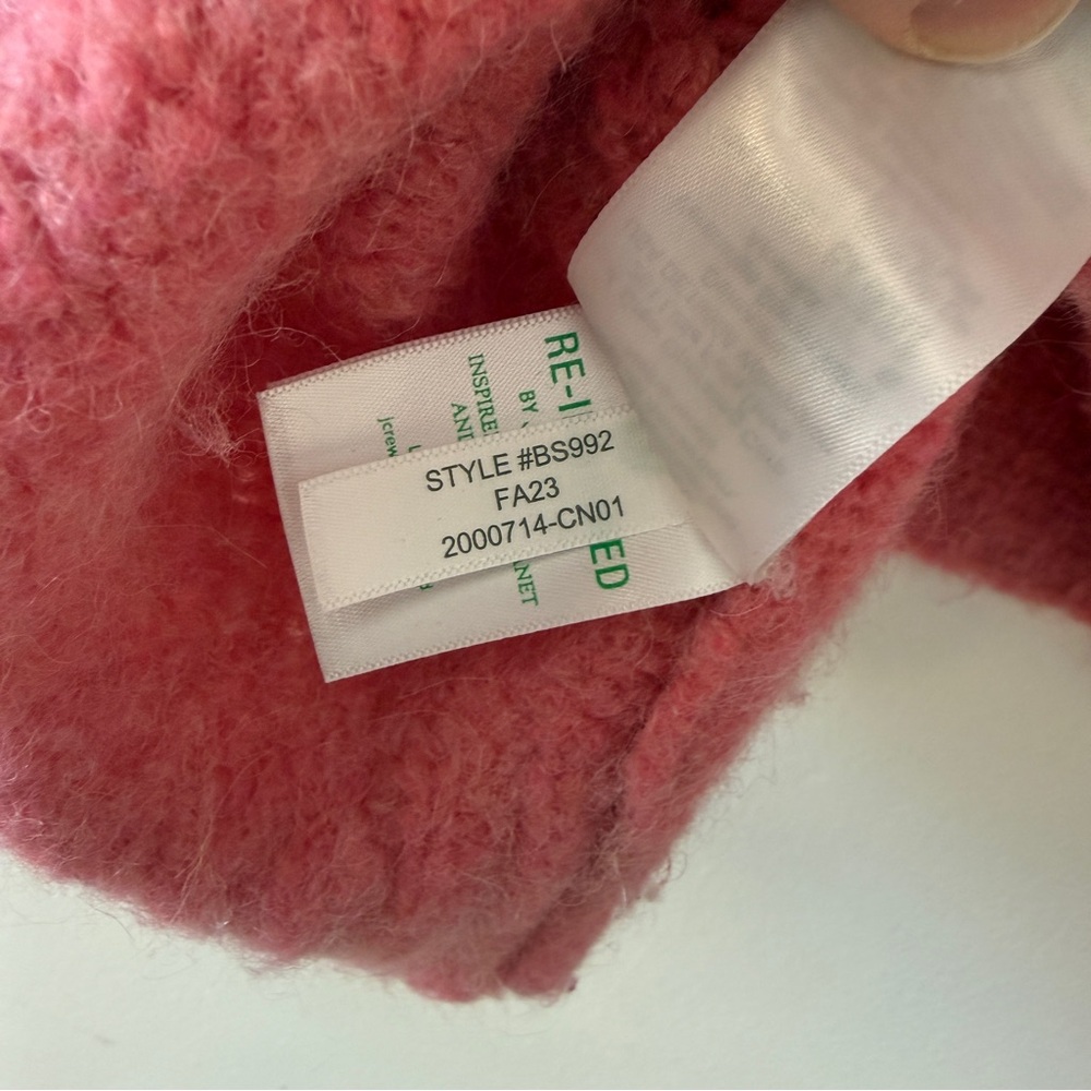 J. Crew Pink Crew Neck Sweater - Picture 7 of 8